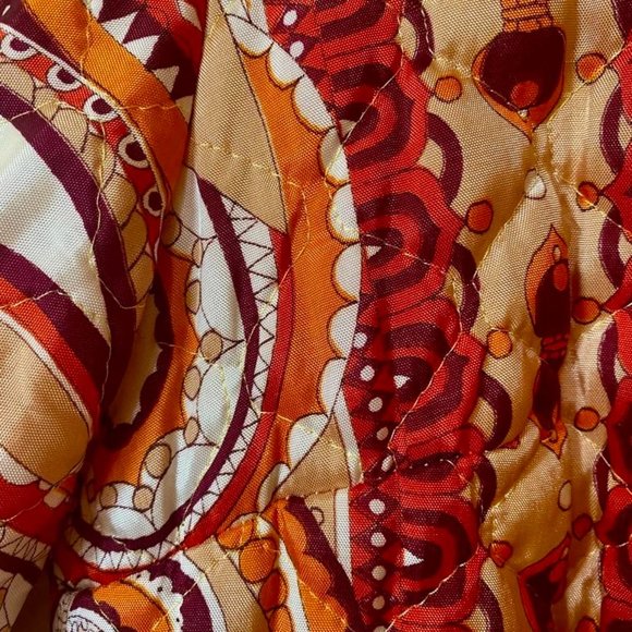 Vintage Loungees Oriental Quilted Belted Robe Housecoat 1960's I.Magnin RARE - Picture 8 of 16